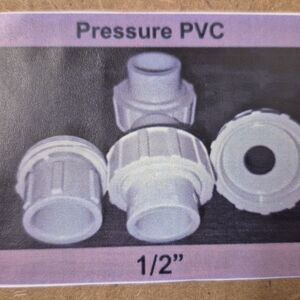 White PVC Pressure Fittings